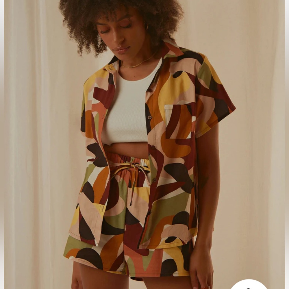 **New** Peppermayo Paloma Shirt - Tropicola